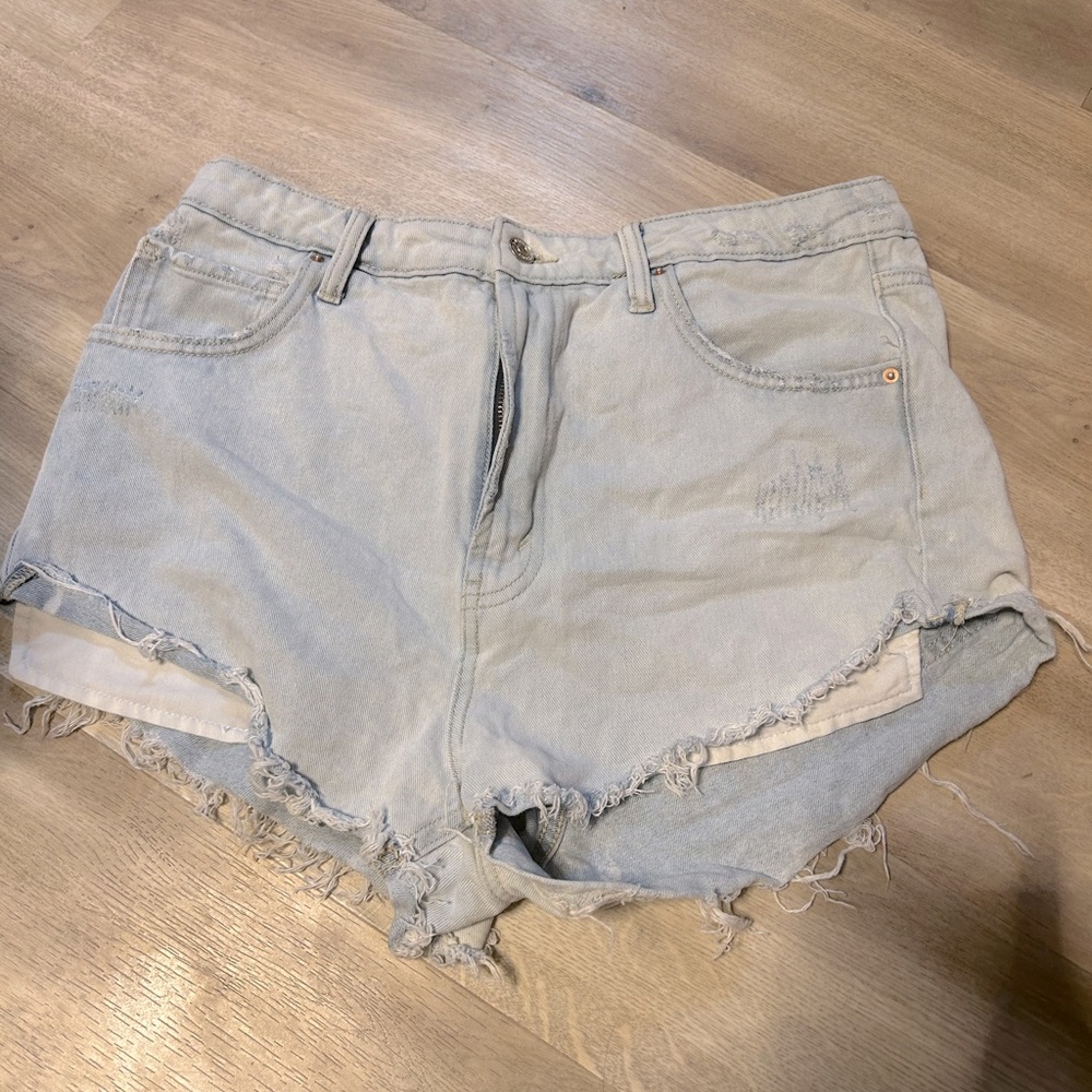 target jean shorts size 12